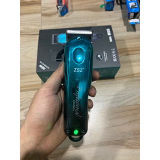 Tông đơ cắt tóc  ZSZ N55 màu tím - xanh cao cấp dành cho thợ tóc chuyên nghiệp