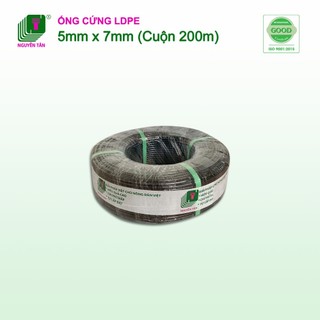 Ống ldpe nguyễn tân 5mm/ 6mm/ 8mm/ 10mm – cuộn 100-200m | ống tizo dùng trong hệ thống tưới