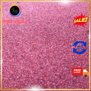 Cát đỏ Garnet hạt mịn trài nền bể thủy sinh - Nhập khẩu Ấn Độ