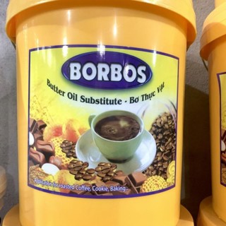 1kg bơ vàng , bơ thực vật borbos dùng làm bánh, rang cafe, rang bắp, nấu ăn