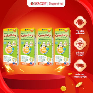 Sữa Bột Pha Sẵn ColosBaby IQ Gold Tăng Cường Miễn Dịch Phát Triển Trí Não Chiều Cao Giảm Táo Bón 180ml - Bibomart