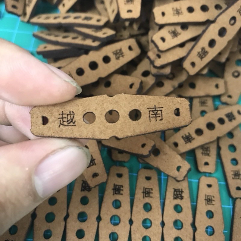 50 miếng da chữ tàu 3 lỗ
