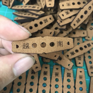 10 miếng da chữ tàu 3 lỗ