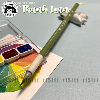 [t15l11] Cọ vẽ Thư pháp Thanh Loan-hãng Hội Vật Chí