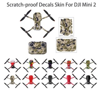 Miếng Dán Decal Trang Trí Bảo Vệ Body Remote Drone DJI MINI 2 Và MINI 2 SE - Ticki
