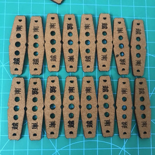 50 miếng da chữ tàu 3 lỗ