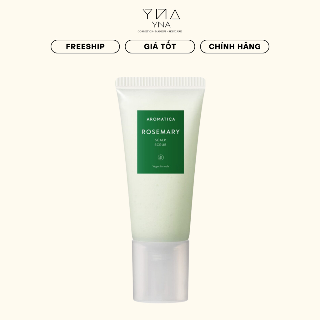 Tẩy tế bào chết da đầu Aromatica Rosemary Scalp Scrub