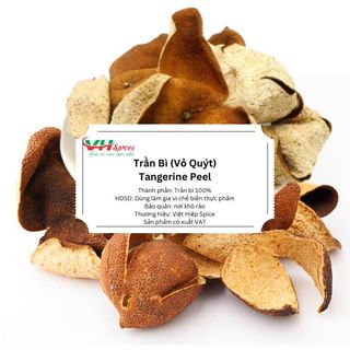 Trần bì nguyên vỏ túi 1kg việt hiệp
