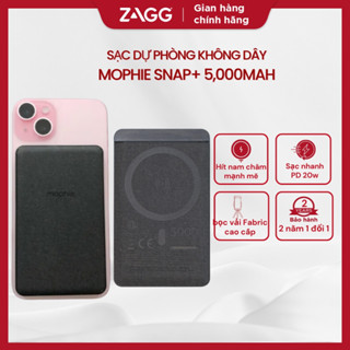 Sạc dự phòng Mophie Snap Magsafe 5,000mAh + Juice pack mini Premium - Bảo hành 2 năm chính hãng