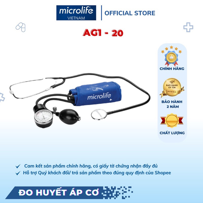 Máy đo huyết áp,máy đo huyết áp cơ MICROLIFE AG1-20