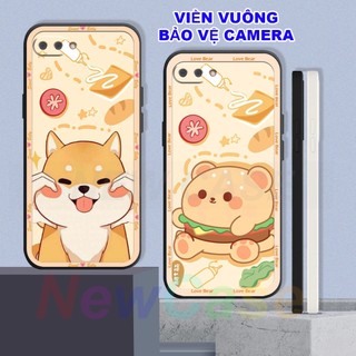 Ốp lưng Oppo A3s / A1k hình họa tiết động vật cute đáng yêu