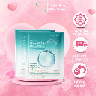 Mặt nạ thủy tinh glutathione aquaring glass mask dr lacir giúp cấp ẩm thải độc làm đẹp da