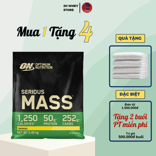 Mass gainer serious, sữa tăng cân serious mass gainer, giúp tăng cân hấp thụ nhanh - 2h whey store