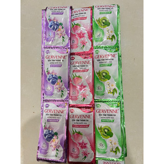 Sữa tắm trắng da gervenne dây 12 gói x 4,5g