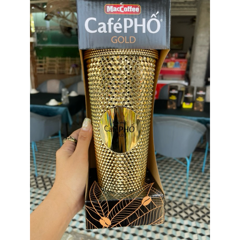 Ly quà tặng cà phê Phố, ly giữ nhiệt quà tặng có sẵn.