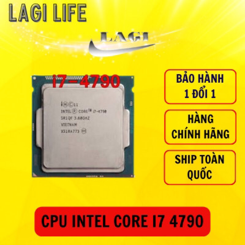 Bộ xử lý Intel® Core™ i7-4790 (8M bộ nhớ đệm, tối đa 4,00 GHz)