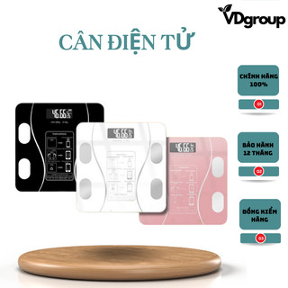 Cân Điện Tử Thông Minh Cao Cấp Có Sạc USB Kết Nối Bluetooth Phân Tích Chỉ Số Cơ Thể-VD.STORE