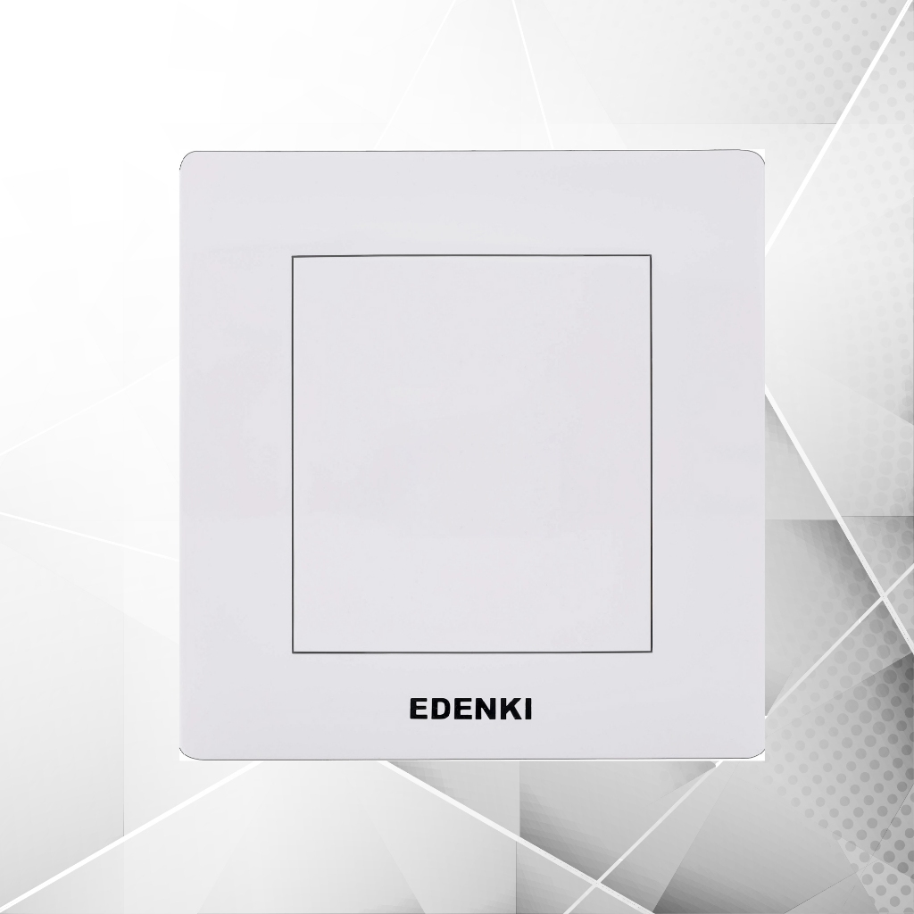 Mặt che trơn Edenki Elegant White EE-000