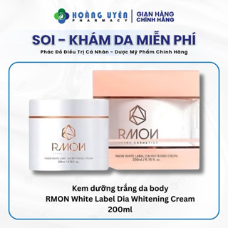   CTY  Kem dưỡng trắng body RMON White Label Dia Whitening Cream 200ml Hàn Quốc 