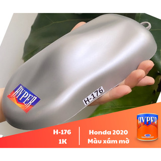 Sơn xe máy hyper màu xám đậm mờ honda airblade - pcx - sh mode - winner 1k - 1lit