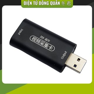 USB Video Capture Live Stream hỗ trợ 4k chuyển đổi HDMI sang USB livestream bằng máy ảnh máy quay