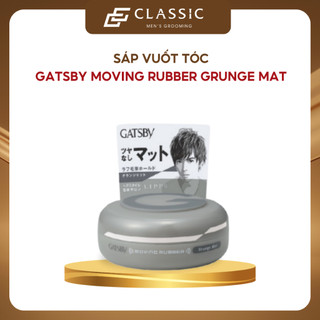 Sáp Vuốt Tóc Gatsby Moving Rubber Grunge Mat 80g