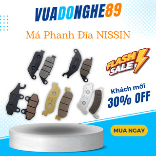 Má phanh đĩa chính hãng nissin