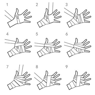Bộ 2 chiếc cuốn băng cổ tay Boxing