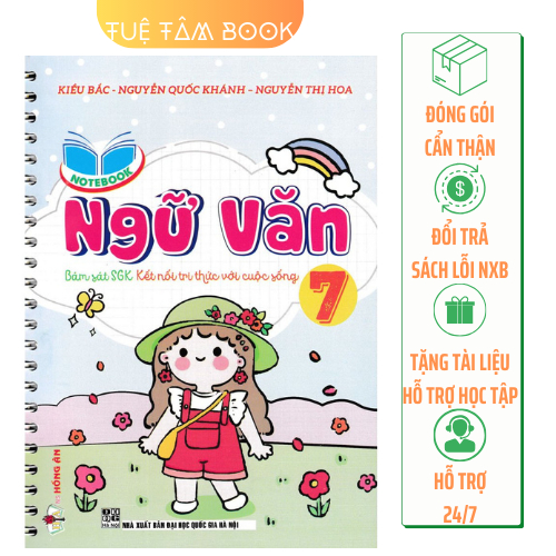 Sách - Notebook Ngữ Văn 7 (Kết Nối Tri Thức Với Cuộc Sống)