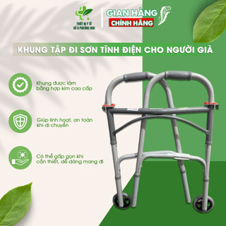 KHUNG TẬP ĐI SƠN TĨNH ĐIỆN Cho Người Già Chịu Lực 120kg - Thiết Bị Y Tế Số 6