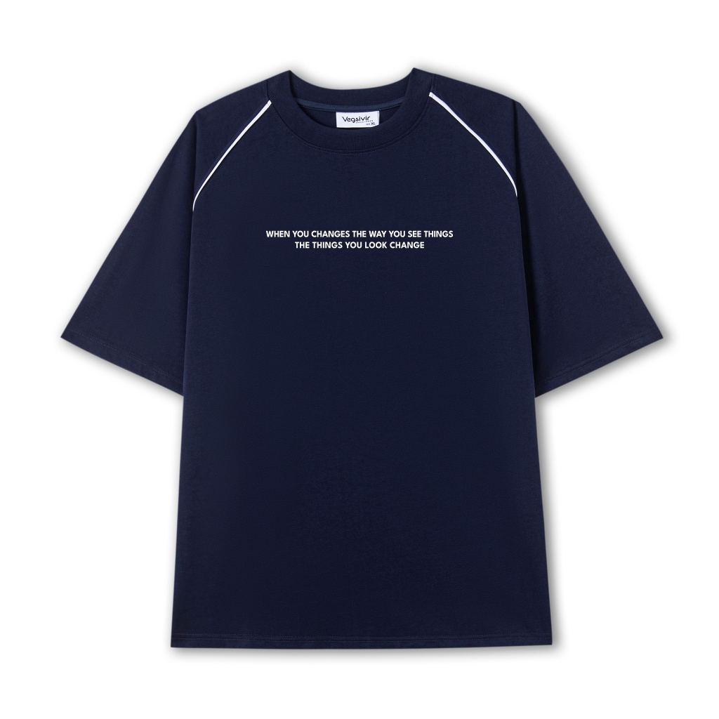 Áo Thun RAGLAN Line Tee Vegsivir - CHANGE.