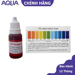 Dung dịch test ph, thử ph, đo ph từ 3 - 14