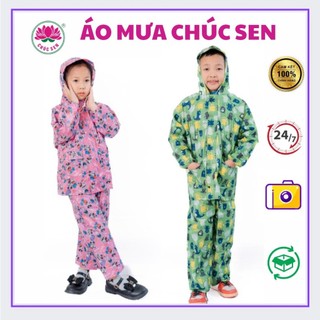 MÃ 69 - ÁO MƯA BỘ TRẺ EM VẢI DÙ HỌA TIẾT. .ib chọn hoạ tiết