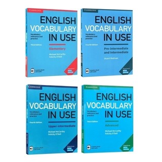 Sách - English Vocabulary In Use - Bộ 4 cuốn bản nhập có file nghe