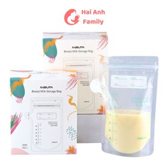 Túi trữ sữa Misuta 150ml 200ml, hộp 30 túi