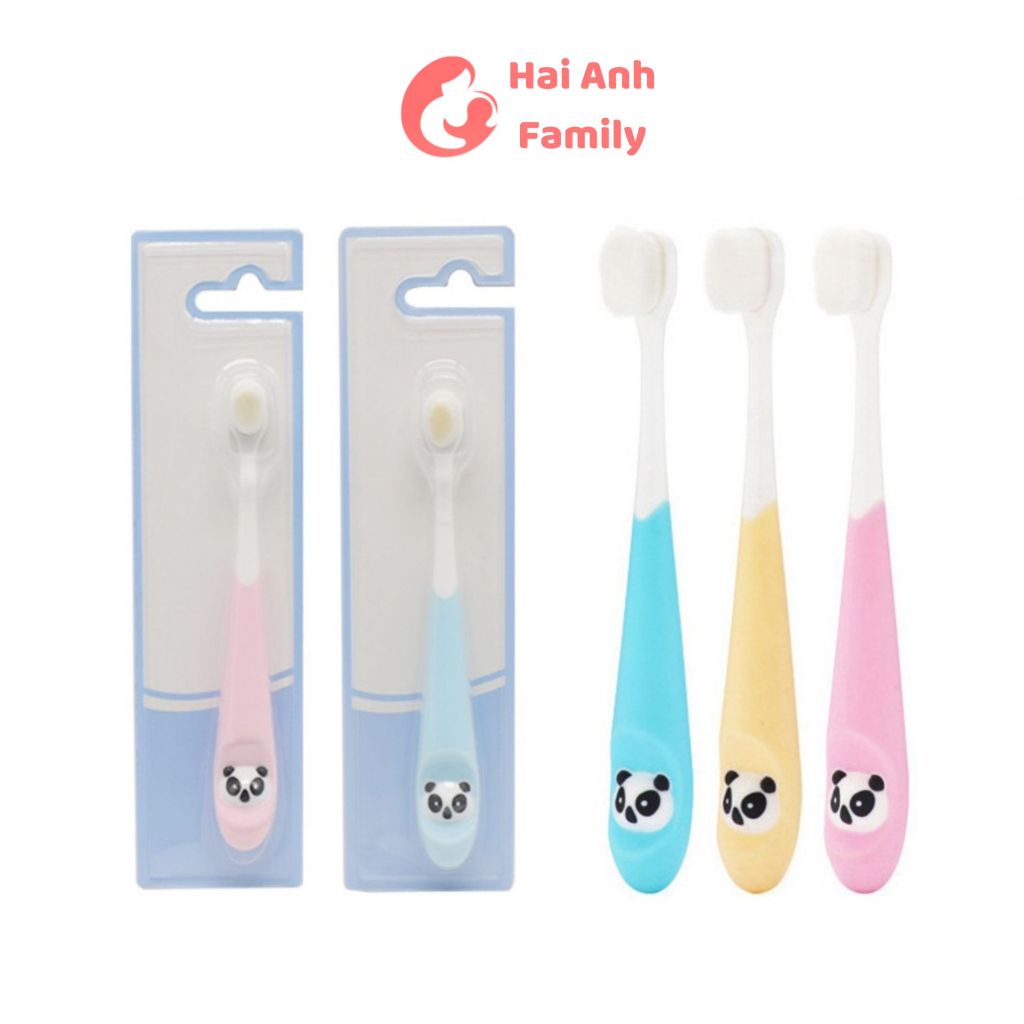 Bàn chải đánh răng cho bé lông siêu mịn