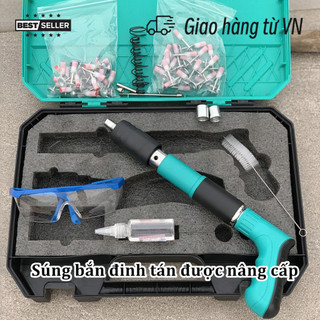 Máy bắn đinh, súng bắn đinh hạt nổ mẫu mới 2024