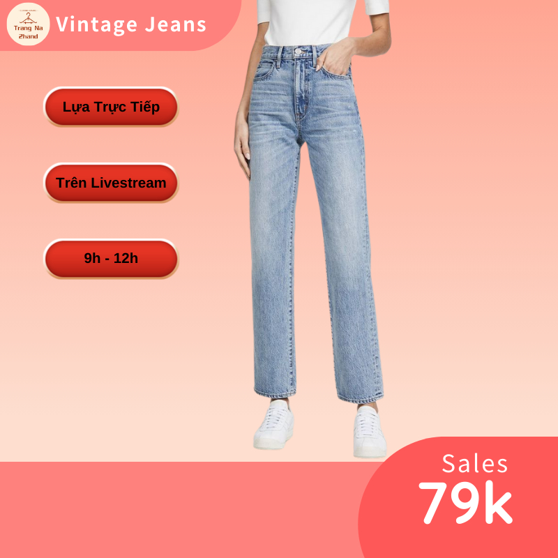 Quần jean nữ, quần bò 2hand