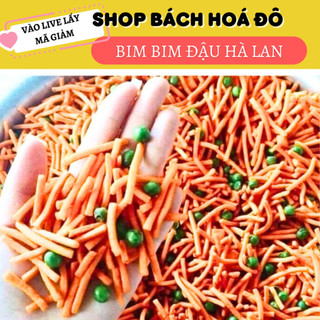 500g bim bim tăm đậu hà lan, snack que bim tăm thái, bim tăm đậu mix đậu hà lan bách hoá đô