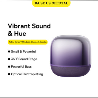Loa Bluetooth Baseus AeQur V2 Wireless Speaker Midnight Âm Thanh Sống Động