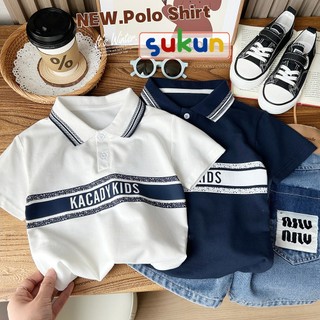 Áo thun Polo bé trai hãng KACADY Áo thun cổ bé cho bé SUKUN Quần áo trẻ em Quần áo bé trai