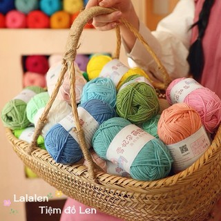 Len baby yarn - cuộn 40gr