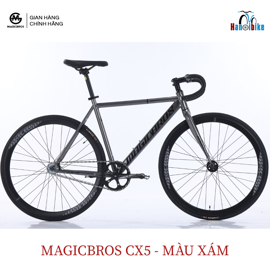 Xe Fixed Gear Magicbros CX5 Khung thép 2024