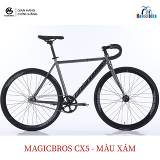 Xe fixed gear magicbros cx5 khung thép 2024
