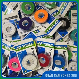 Combo cuốn cán vợt cầu lông yonex ac102 3in1 cao cấp