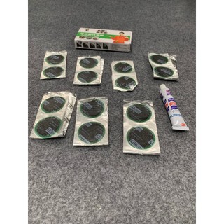 Miếng Vá Săm Xe Đạp Tròn Xe Máy Rubber Patch 36 Miếng