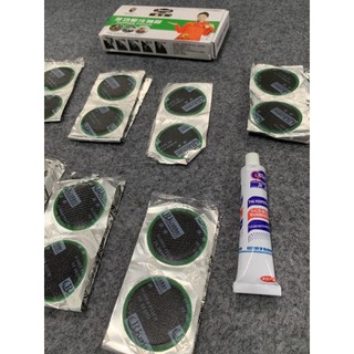 Miếng Vá Săm Xe Đạp Tròn Xe Máy Rubber Patch 36 Miếng
