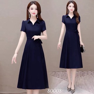 Đầm Nữ Phong Cách Cách VINTAGE Kèm Thắt Lưng Sang Chảnh Nổi Bật