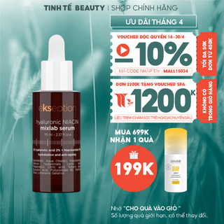 Serum mờ thâm sáng da giảm mụn Ekseption Hyaluronic Niacin 75ml