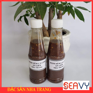 Mắm nêm cá cơm Nha Trang chế biến sẵn dùng thơm ngon, đặc sản địa phương chai 300ml - Seavy